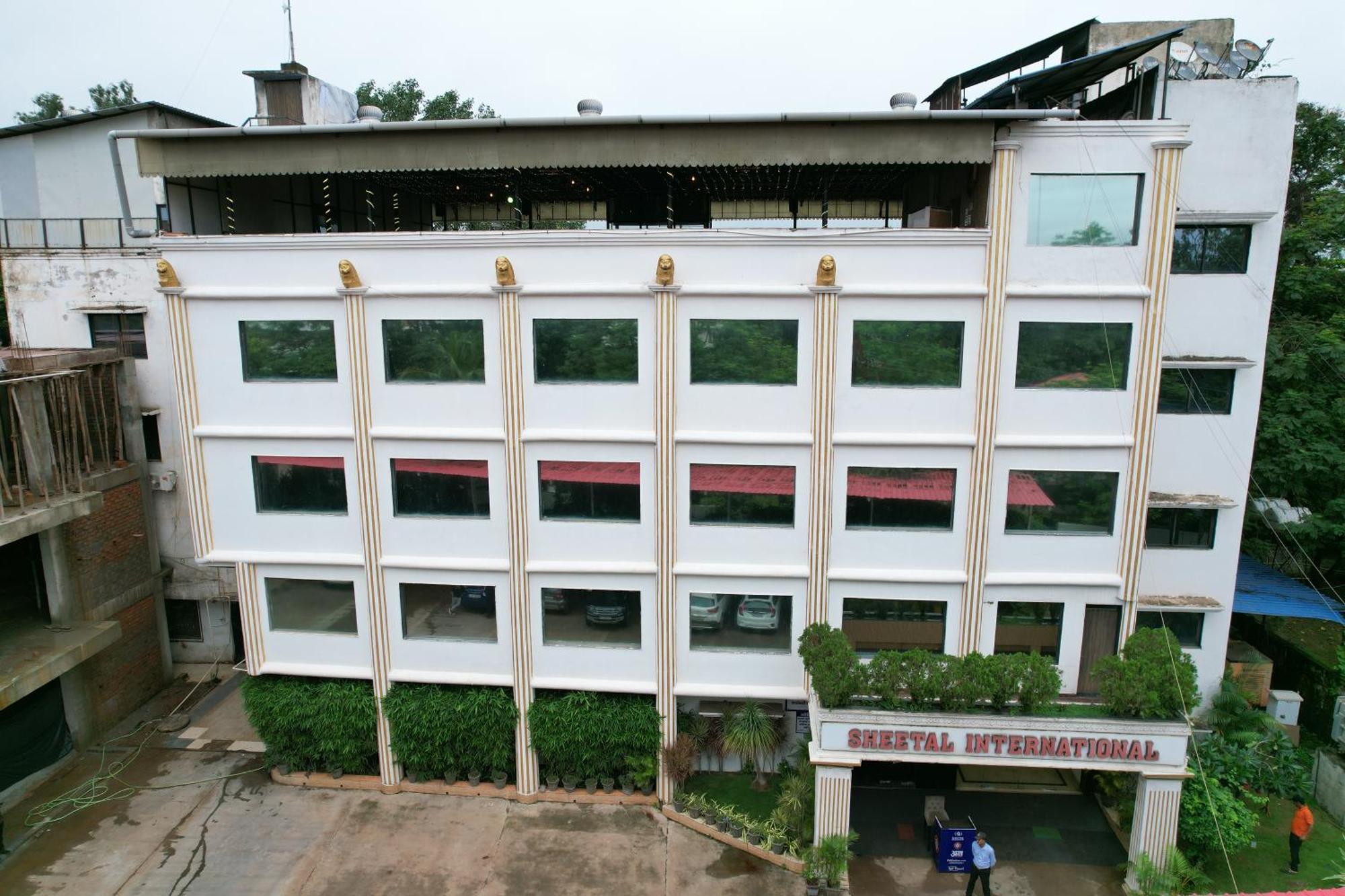 Hotel Sheetal International Rāipur Exterior foto
