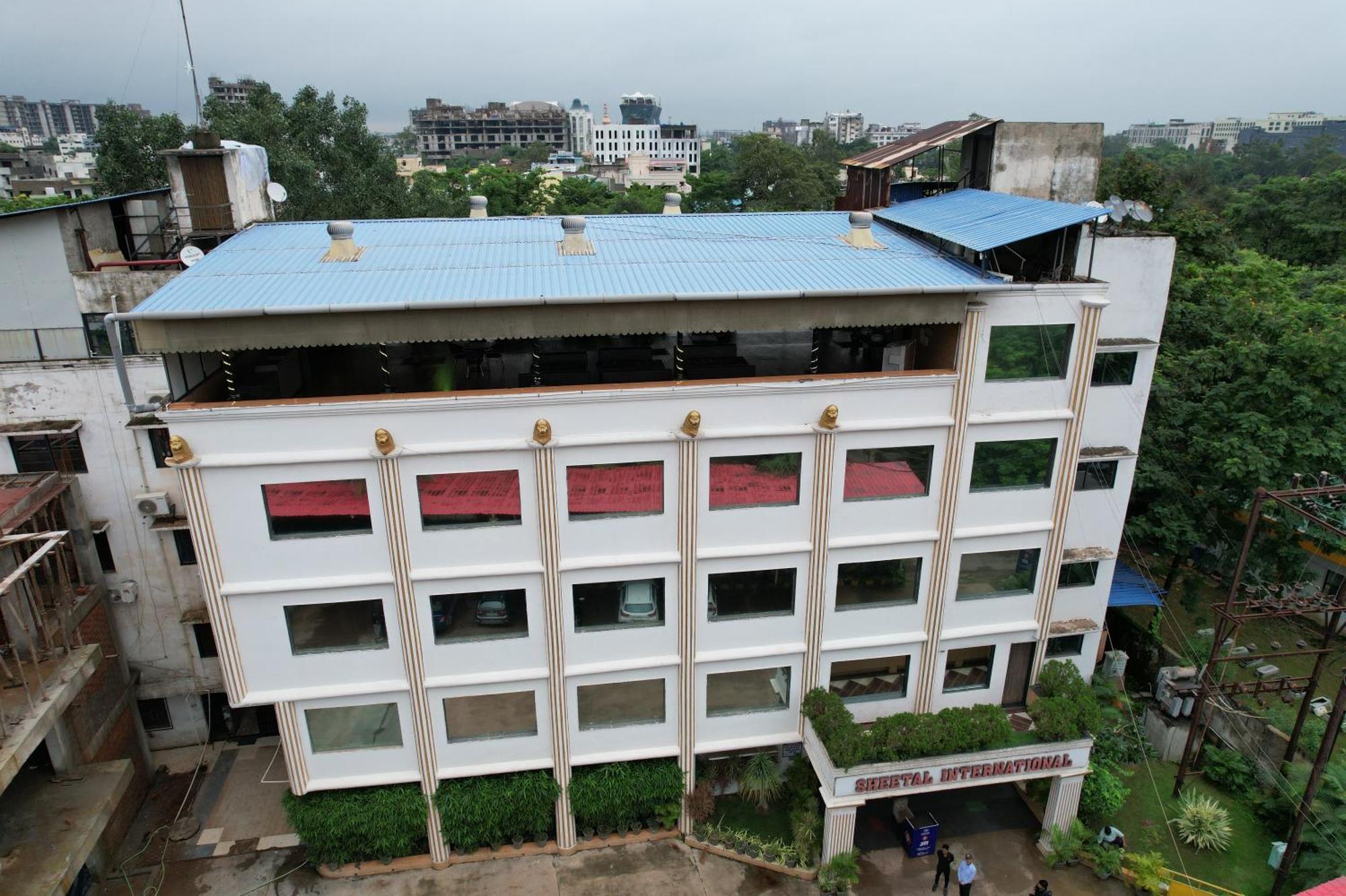 Hotel Sheetal International Rāipur Exterior foto