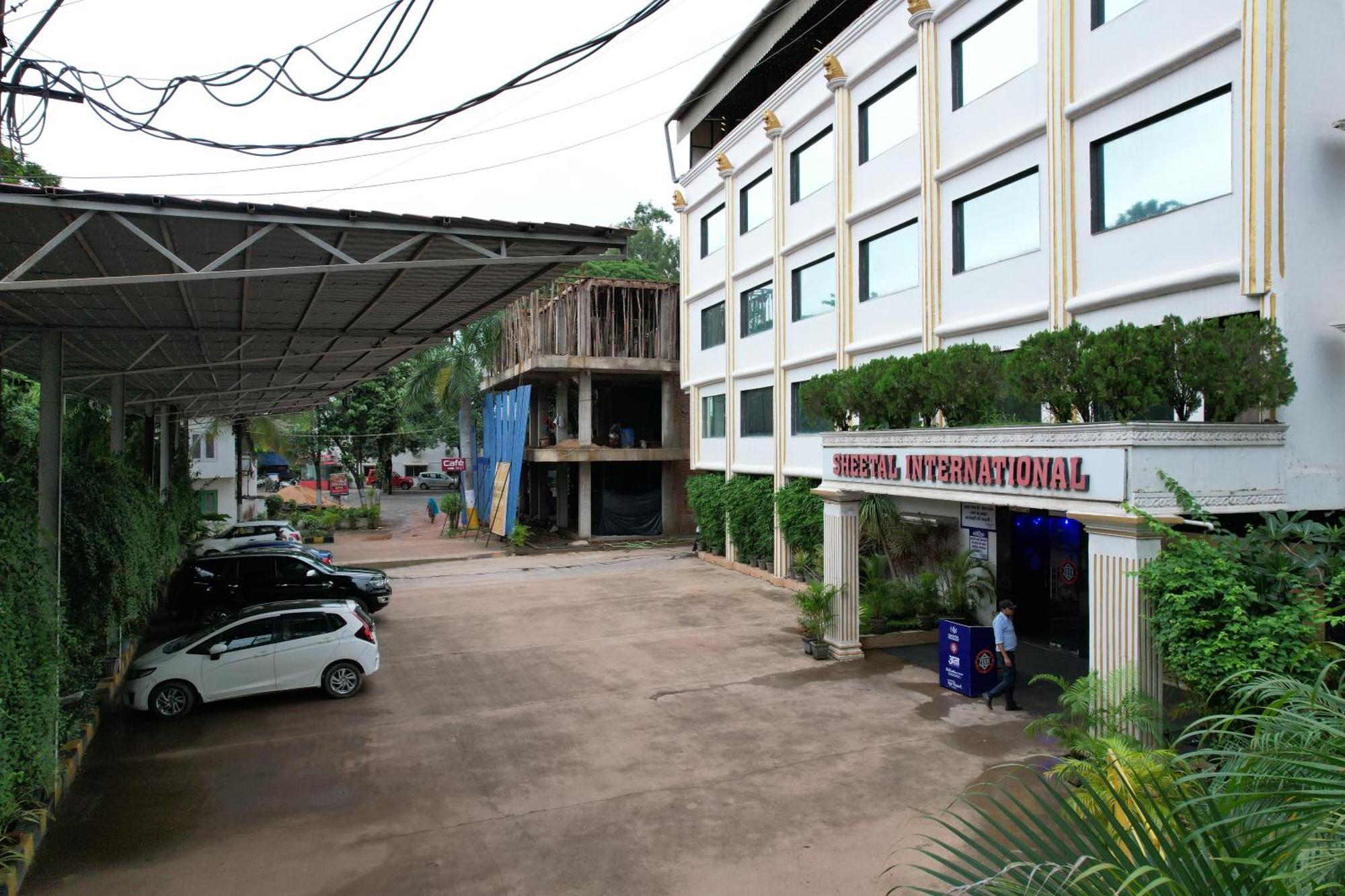 Hotel Sheetal International Rāipur Exterior foto